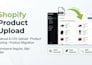 upload and migrate products to shopify store